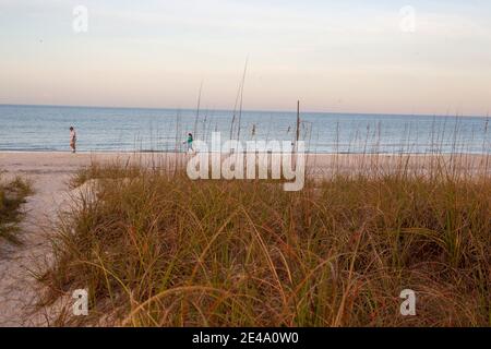 St. Pete Strand in der Nähe von St. Petersburg Florida. Strände in Florida. Stockfoto