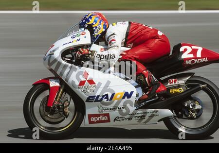 Sebastian Porto (ARG), Aprilia, Italien GP Moto 250, Imola 1998 Stockfoto