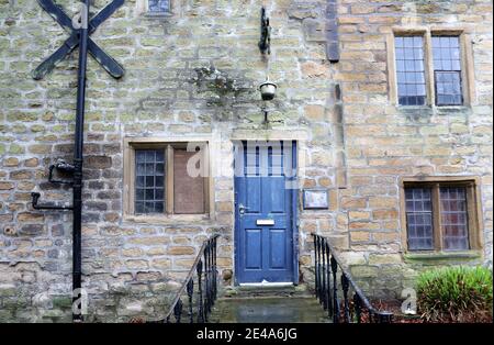 Historisches Haig House als Badehaus in der gebaut Marktstadt Bakewell in Derbyshire Stockfoto