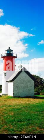 Nauset Lighthouse, Nauset Beach, Eastham, Cape Cod, Barnstable County, Massachusetts, USA Stockfoto