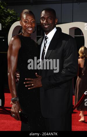 WNBA-Spielerin Lisa Leslie nimmt an den 17. Jährlichen ESPY Awards Teil, die am 15. Juli 2009 im Nokia Theater in der Innenstadt von Los Angeles verliehen werden. Foto von Lionel Hahn/ABACAPRESS.COM (im Bild: Lisa Leslie) Stockfoto