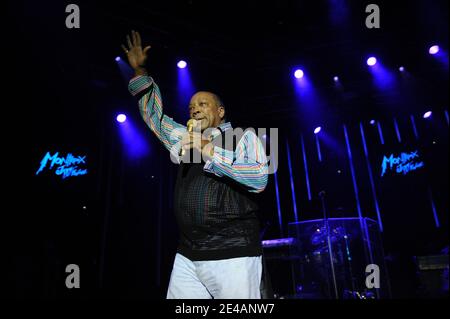 Kool and the Gang tritt am 15. Juli 2009 beim Montreux Jazz Festival in der Schweiz auf. Foto von Loona/ABACAPRESS.COM Stockfoto