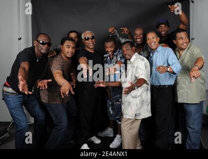 Kool and the Gang tritt am 15. Juli 2009 beim Montreux Jazz Festival in der Schweiz auf. Foto von Loona/ABACAPRESS.COM Stockfoto