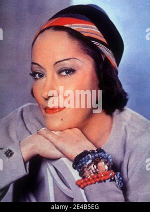 GLORIA SWANSON (1899-1983) amerikanische Filmschauspielerin um 1938 Stockfoto