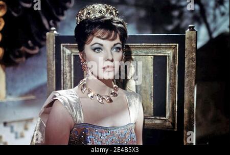 LAND DER PHARAONEN 1955 Warner Bros Film mit Joan Collins Stockfoto