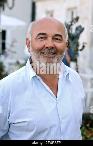 Gerard Jugnot posiert während des 2. 'Angouleme Film Festival' in Angouleme, Frankreich am 29. August 2009. Foto von Denis Guignebourg/ABACAPRESS.COM Stockfoto