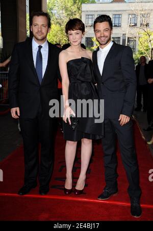 'Peter Sarsgaard, Dominic Cooper und Carey Mulligan nehmen an der Vorführung von ''an Education'' beim 34. Toronto International Film Festival Toronto, Kanada, 10. September 2009 Teil. Foto von Lionel Hahn/ABACAPRESS.COM (im Bild: Peter Sarsgaard, Carey Mulligan, Dominic Cooper)' Stockfoto