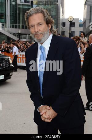 'Jeff Bridges nimmt an der Vorführung von ''The Men Who Stare at Goats'' beim 34. Internationalen Filmfestival von Toronto in Toronto, Kanada, am 11. September 2009 Teil. Foto von Lionel Hahn/ABACAPRESS.COM' Stockfoto