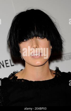 Agyness Deyn nimmt an der New Yorker Premiere von 'Coco before CHANEL' Teil, die von Chanel im Pariser Theater in New York präsentiert wird. Am 15. September 2009 Foto von Mehdi Taamallah/ABACAPRESS.COM (im Bild:Agyness Deyn) Stockfoto