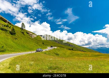 Grossglockner High Alpine Road, Hohe Tauern National Park, Salzburg State, Carinthia, Austria, Europe Stock Photo