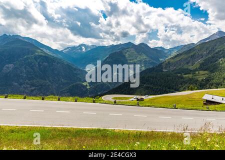 Grossglockner High Alpine Road, Hohe Tauern National Park, Salzburg State, Carinthia, Austria, Europe Stock Photo