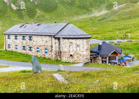 Forschungszentrum und Museum Haus Alpine Naturschau, Großglockner Hochalpenstraße, Nationalpark hohe Tauern, Salzburger Land, Salzburg, Österreich Stockfoto