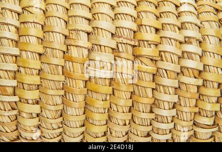Handgemachte natürliche Produkt Hintergrundstruktur. Umweltfreundliches und nachhaltiges Konzept. Umweltfreundliches Einkaufen und recycelte Geschenke. Stockfoto