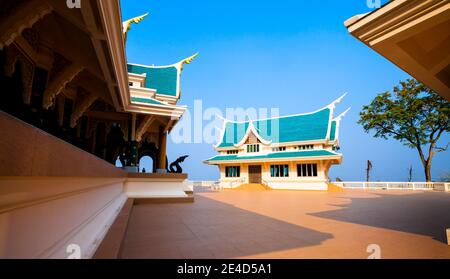 Wat Pa Phu Kon der schönste Tempel in Udon Thani, thailand. Stockfoto