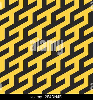 Trendige modische Vektor nahtlose Muster-Design von einfachen geometrischen Formen. Abstrakt texturierter Hintergrund für Siebdruck und Textilindustrie Stock Vektor