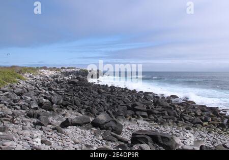 Landschaft der Galapagos Inseln Stockfoto