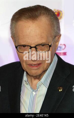 **DATEI FOTO** Larry King ist bei 87 verstorben. Larry King, 2009, Foto von John Barrett/PHOTOlink/MediaPunch Stockfoto