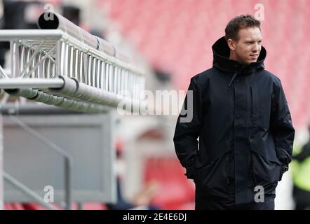 Stadt Mainz, Deutschland. 23. Jan, 2021. firo: 23.01.2021 Fußball: 1. Bundesliga, Saison 2020/21 FSV Mainz - RB Leipzig Trainer Julian Nagelsmann (Leipzig) Credit: Thorsten Wagner/Witters/POOL/via firoportphoto / Verwendung weltweit/dpa/Alamy Live News Stockfoto