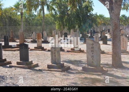 Japanischer Friedhof Broome Western Australia Stockfoto