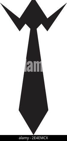 Krawatte Logo Symbol Design Vektor Illustration Vorlage Stock Vektor
