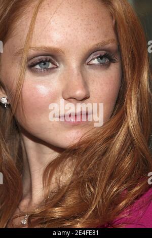 Lily Cole nimmt am 1. Oktober 2009 an der Montblanc Paris Flagship Boutique Launch - Inauguration Cocktail Party in Paris, Frankreich, Teil. Foto von Olivier Vigerie/ABACAPRESS.COM Stockfoto