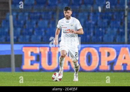 Basel, Schweiz. Januar 2021. 23.01.2021, Basel, St. Jakob-Park, Fußball-Superliga: FC Basel 1893 - FC Zürich, Blerim Dzemaili (Zürich) Quelle: SPP Sport Pressefoto. /Alamy Live Nachrichten Stockfoto