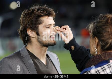 Bixente Lizarazu nimmt am 21. Oktober 2009 am UEFA Champions League Soccer Match, Gruppe A , Girondins de Bordeaux gegen FC Bayern München im Stade Chaban-Delmas in Bordeaux, Frankreich, Teil. Bordeaux gewann 2:1. Foto von Patrick Bernard/ABACAPRESS.COM Stockfoto