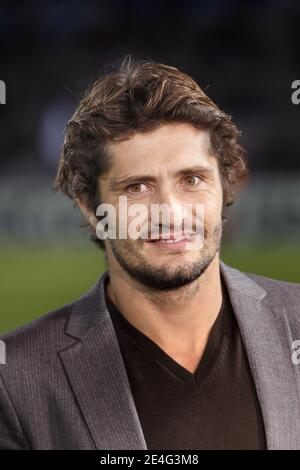 Bixente Lizarazu nimmt am 21. Oktober 2009 am UEFA Champions League Soccer Match, Gruppe A , Girondins de Bordeaux gegen FC Bayern München im Stade Chaban-Delmas in Bordeaux, Frankreich, Teil. Bordeaux gewann 2:1. Foto von Patrick Bernard/ABACAPRESS.COM Stockfoto