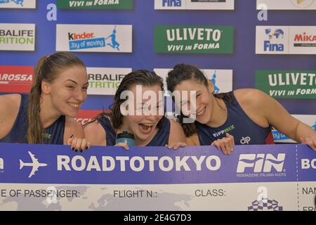 Triest, Italien. Januar 2021. Olympic Pass - Ungarn gegen Italien, Olympische Spiele in Triest, Italien, Januar 23 2021 Kredit: Unabhängige Fotoagentur/Alamy Live Nachrichten Stockfoto