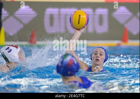 Triest, Italien. Januar 2021. Olympic Pass - Ungarn gegen Italien, Olympische Spiele in Triest, Italien, Januar 23 2021 Kredit: Unabhängige Fotoagentur/Alamy Live Nachrichten Stockfoto