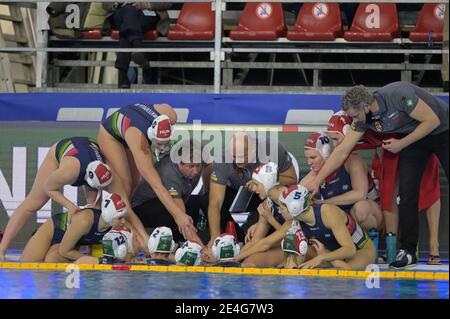 Triest, Italien. Januar 2021. Olympic Pass - Ungarn gegen Italien, Olympische Spiele in Triest, Italien, Januar 23 2021 Kredit: Unabhängige Fotoagentur/Alamy Live Nachrichten Stockfoto