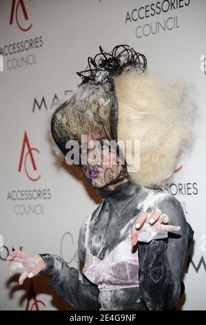 Sängerin Lady Gaga nimmt am 2009 2. November 2009 an den 13. Jährlichen ACE Awards in der Cipriani 42nd Street in New York City, NY, USA Teil. Foto von Brad Barket/ABACAPRESS.COM (im Bild: Lady Gaga) Stockfoto