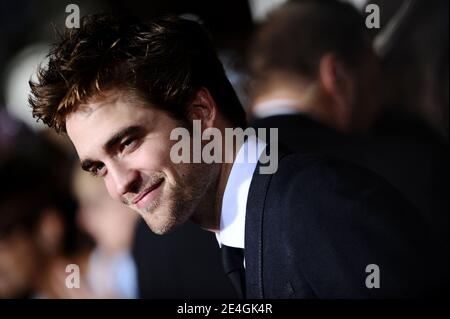 Robert Pattinson nimmt an der Twilight Saga New Moon Premiere im Mann Village Theatre Teil. 16. November 2009. Foto von Lionel Hahn/ABACAPRESS.COM (im Bild: Robert Pattinson) Stockfoto