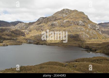 Toreadora See landschaftlich. Stockfoto