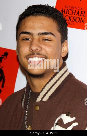 Sean 'P Diddy' Combs Sohn Quincy Brown bei der offiziellen Michael Jackson Opus Enthüllungs-Party im Luxe Hotel in Los Angeles, CA, USA am 8. Dezember 2009. Foto von Tony DiMaio/ABACAPRESS.COM Stockfoto