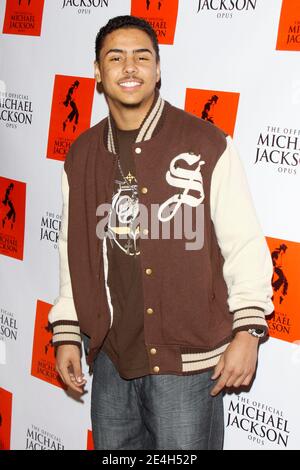 Sean 'P Diddy' Combs Sohn Quincy Brown bei der offiziellen Michael Jackson Opus Enthüllungs-Party im Luxe Hotel in Los Angeles, CA, USA am 8. Dezember 2009. Foto von Tony DiMaio/ABACAPRESS.COM Stockfoto