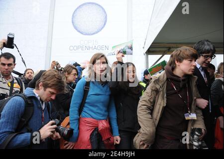 Atmosphäre im Bella Zentrum von Kopenhagen, Dänemark am 16. Dezember 2009 während des Klimagipfels COP15. Foto von Mousse/ABACAPRESS.COM Stockfoto