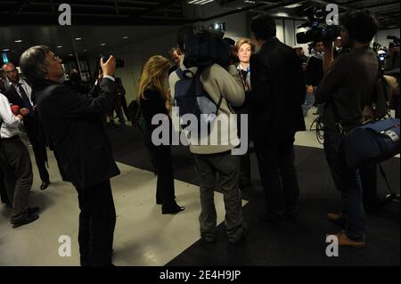 Der französische Umweltminister Chantal Jouanno besucht am 16. Dezember 2009 während des Klimagipfels COP15 das Bella-Zentrum von Kopenhagen, Dänemark. Foto von Mousse/ABACAPRESS.COM Stockfoto