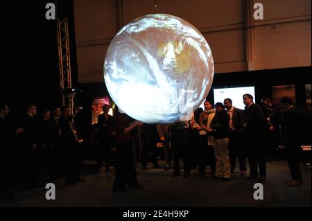 Atmosphäre im Bella Zentrum von Kopenhagen, Dänemark am 16. Dezember 2009 während des Klimagipfels COP15. Foto von Mousse/ABACAPRESS.COM Stockfoto