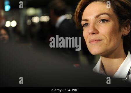 Der französische Umweltminister Chantal Jouanno besucht am 16. Dezember 2009 während des Klimagipfels COP15 das Bella-Zentrum von Kopenhagen, Dänemark. Foto von Mousse/ABACAPRESS.COM Stockfoto