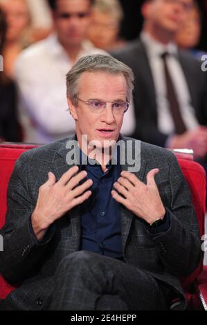 Christophe Lambert lors de l'enregistrement de l'Emission Vivement Dimanche a Paris, France, le 10 novembre 2009. Foto Max Colin/ABACAPRESS.COM Stockfoto