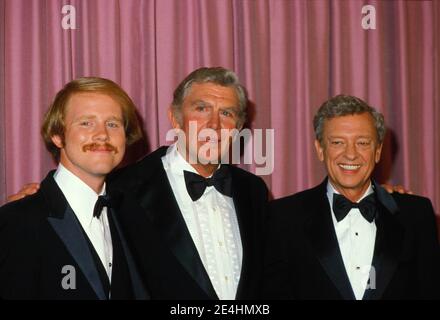 Ron Howard, Andy Griffith und Don Knotts Credit: Ralph Dominguez/MediaPunch Stockfoto