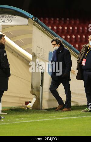 Benevento, Italien. Januar 2021. Urbano Cairo Präsident des FC TURIN (Foto: Salvatore Esposito/Pacific Press) Quelle: Pacific Press Media Production Corp./Alamy Live News Stockfoto