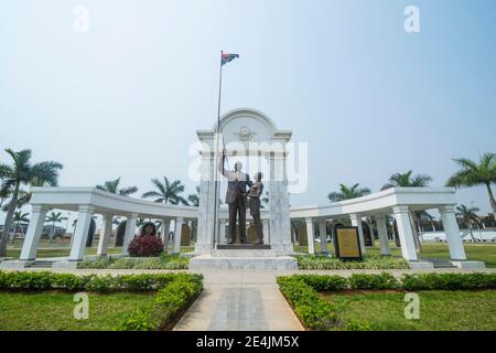 Mausoleum des verstorbenen Präsidenten Agostinho Neto, Luanda, Angola Stockfoto