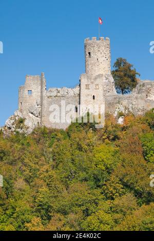 Ruine Neu Falkenstein, Solothurn, Schweiz Stockfoto