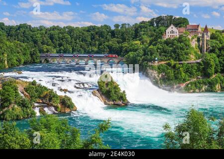 Rheinfall, Schweiz Stockfoto