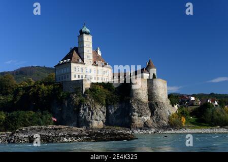 Schloss Schönbühel an der Donau, Österreich, Wachau, Niederösterreich Stockfoto