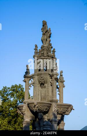 Clermont Ferrand. Brunnen von Amboise. Puy de Dome. Auvergne-Rhone-Alpes. Frankreich Stockfoto