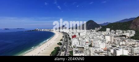 EIN TAG IN RIO IM JANUAR 2021 Stockfoto