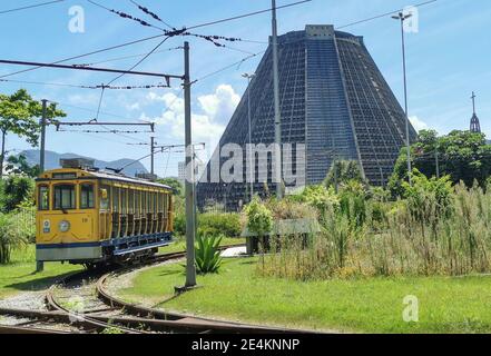 EIN TAG IN RIO IM JANUAR 2021 Stockfoto
